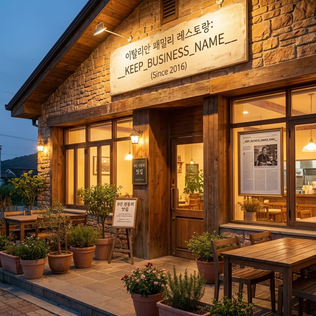 영종도 8년 맛집: 폭립 바베큐와 이탈리안 파스타의 환상적인 만남