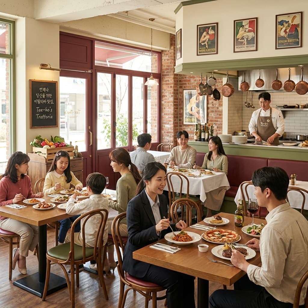 아침부터 심야까지, 언제나 당신을 위한 이탈리아 맛집! {businessName}
